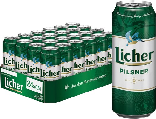 Licher pilsner dosen bier - licher, dosen-bier