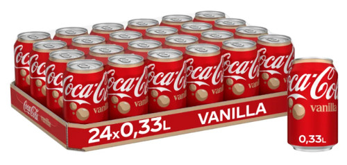 Coca cola vanilla 24 x - coca,