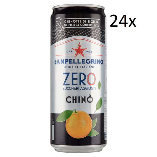 24x san pellegrino chinò zero - chinò,