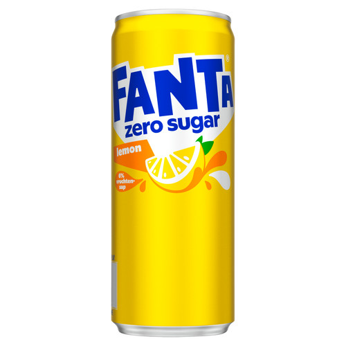 Fanta zero sugar - fanta, lemon