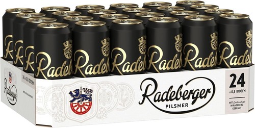 Radeberger pilsner dosen - pilsner-, dosen-bier