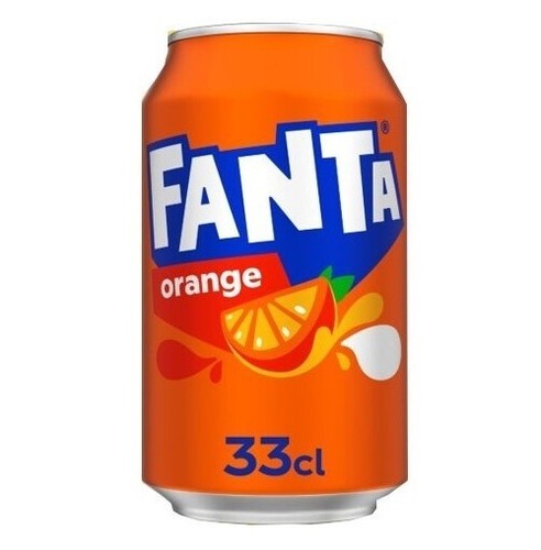 Fanta orange 0 33 liter - (, 0,33