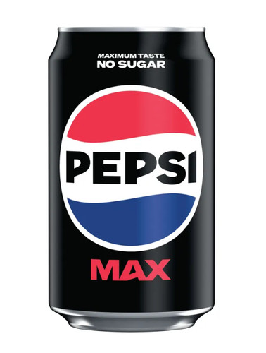 Pepsi max x 0 - 0,33, liter