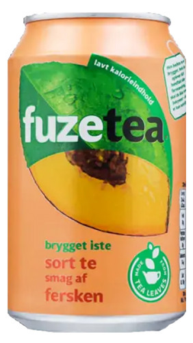 Fuze tea peach black - black,
