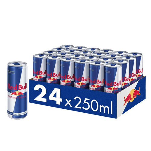 Red bull energy drink - bull,