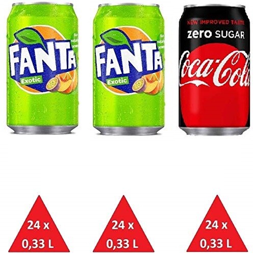 Coca cola zero 33l - zero, 24