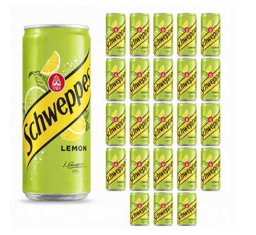 Schweppes lemon dosen á - lemon,