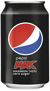 Pepsi cola max 33 liter - cola, x