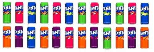 Dosen fanta mix - 24,