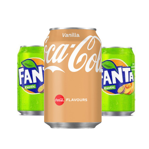 Fanta exotic 2x24 - exotic, cola