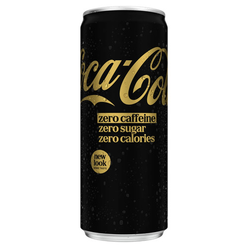 Coca cola zero - zero, caffeine