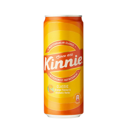 Kinnie 330ml dosen limonade - kinnie, 24