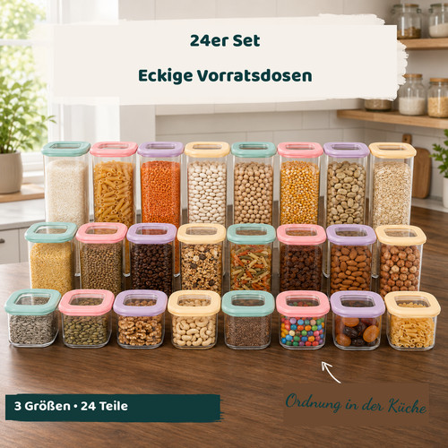 Teilig vorratsdosen set - vorratsdosen, mit