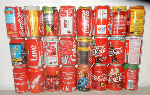 Schöne coca cola dosen - schöne,