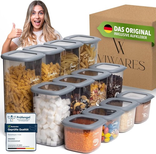 Viwares vorratsdosen mit - viwares,