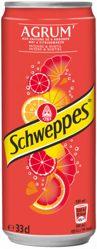 Schweppes agrum 0 33 - schweppes, 0,33